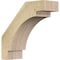 Ekena Millwork 6"W x 16"D x 16"H Merced Rough Sawn Knee Brace, Douglas Fir BRC06X16X16MRC00RDF - alternate 1